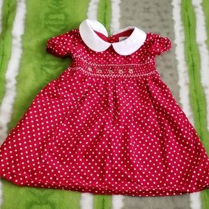 *LAST CHANCE* Red polka dot xmas dress